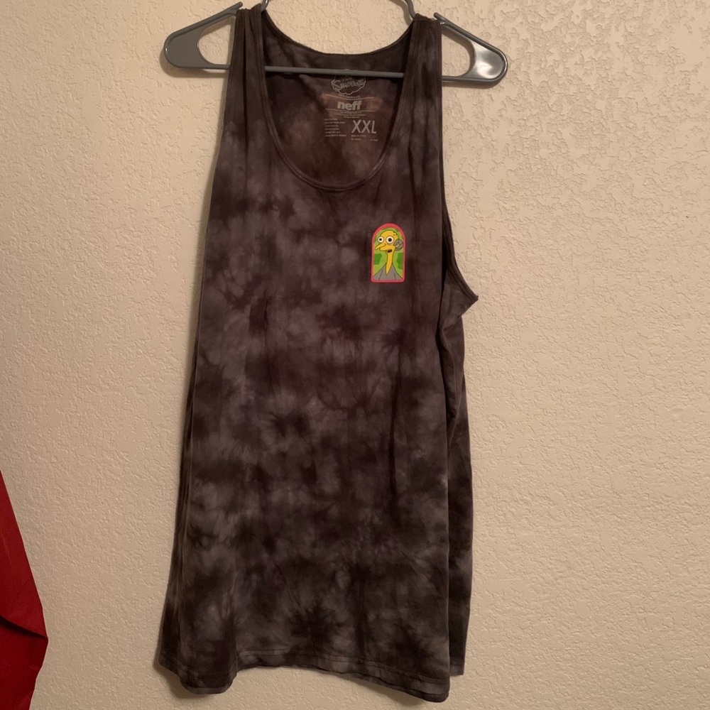 Simpsons X Neff tank top